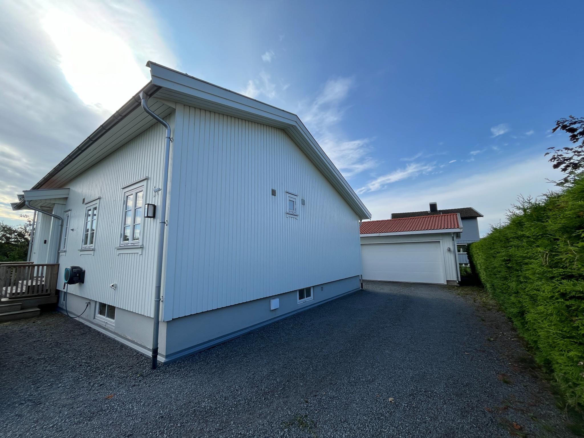 Adkomstområde på tomten